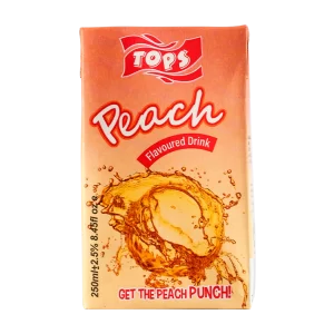 Tops Peach Flavored Drink 250 ML