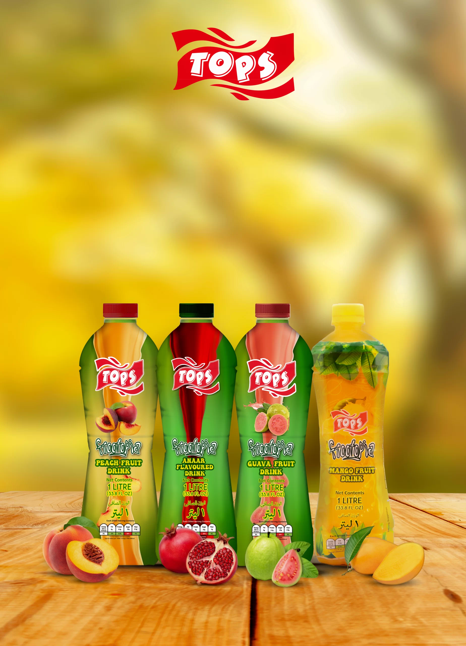 Tops Juice Bottles