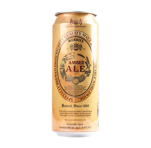 Murree's Amber Ale Can (5.5% ABV)