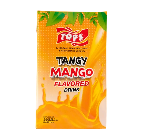 Tops Tangy Mango Flavored Drink 250 ML